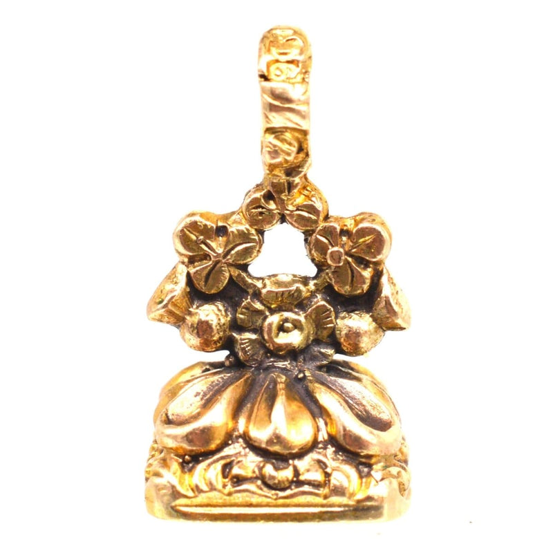 Georgian 15ct Gold Seal with the Great Britain Motifs