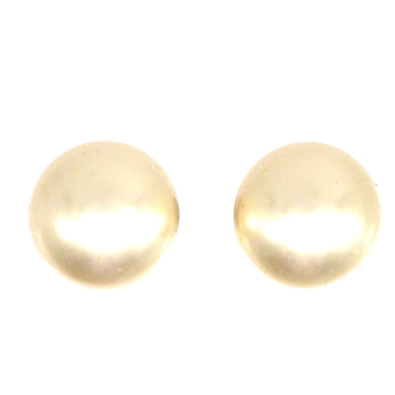 Mid Century 9ct Gold Pearl Earring Studs