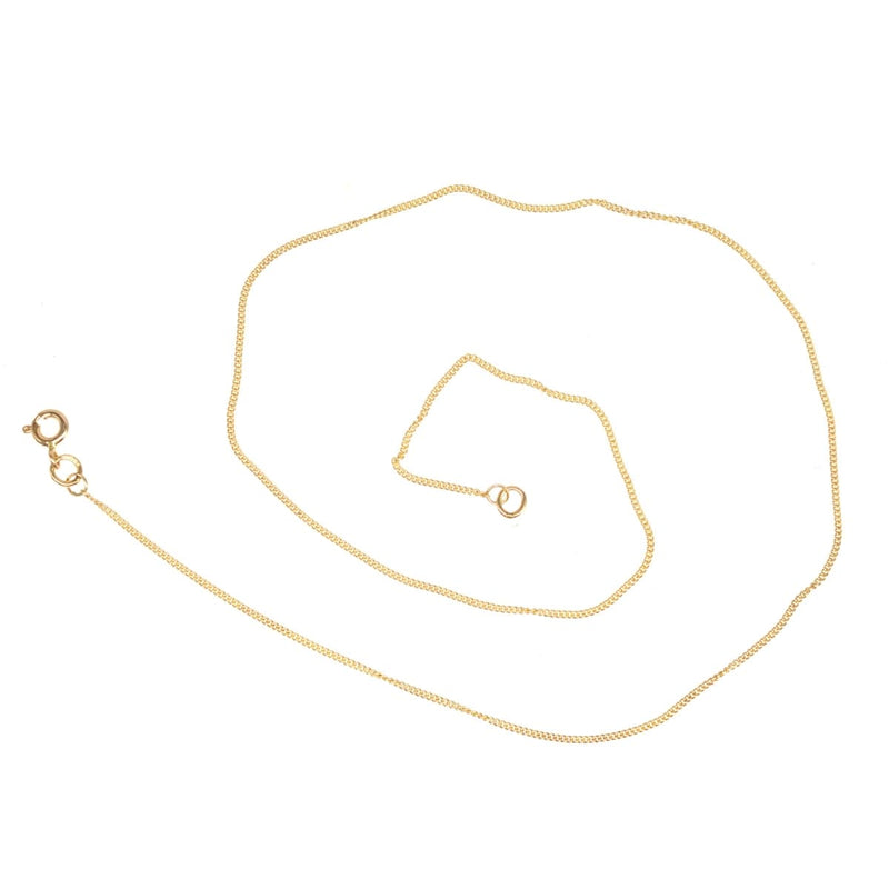 Contemporary 9ct Curb Chain 16"/40cm
