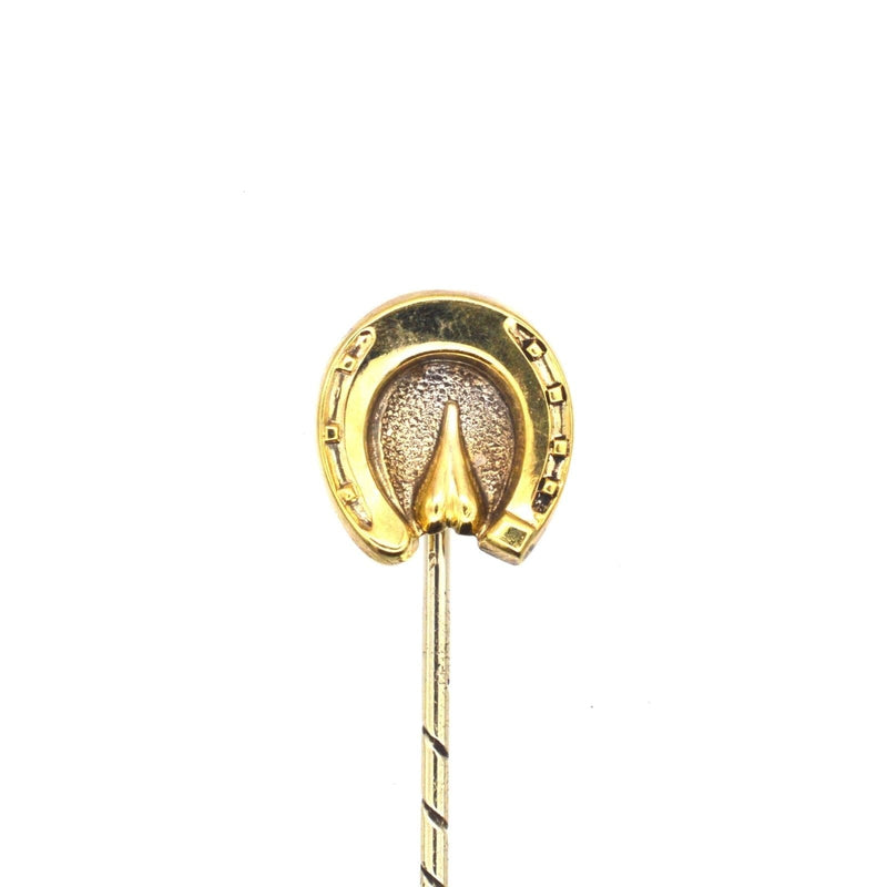 Victorian 9ct Gold Horse Shoe Tie Pin